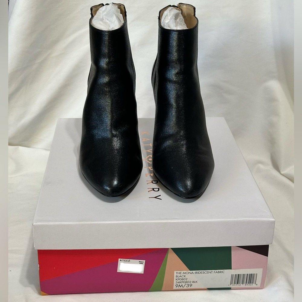 Katy Perry Black Ankle Boots